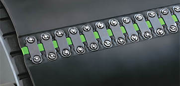 Flexco® Bolt Solid Plate Fastening System