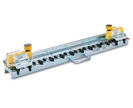 Gauge Pin Guide with Spring and Cotter Pin-3 Hole