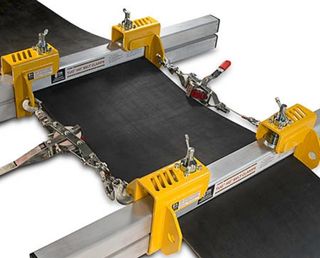 Demonstration of Flexco’s TUG HD belt clamps